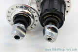 Shimano Deore DX Hubset & QR's: 32H, 126mm, 6/7 Speed Uniglide