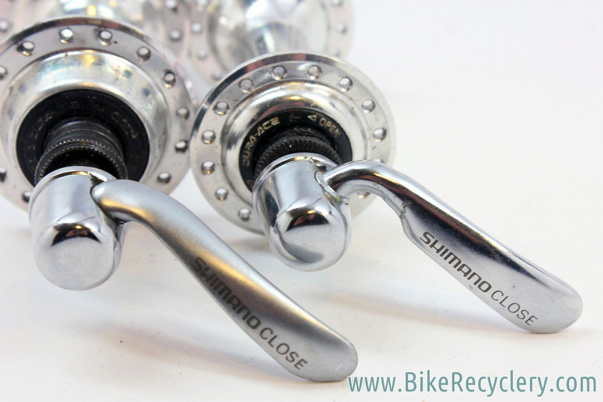 Shimano Deore DX Hubset & QR's: 32H, 126mm, 6/7 Speed Uniglide
