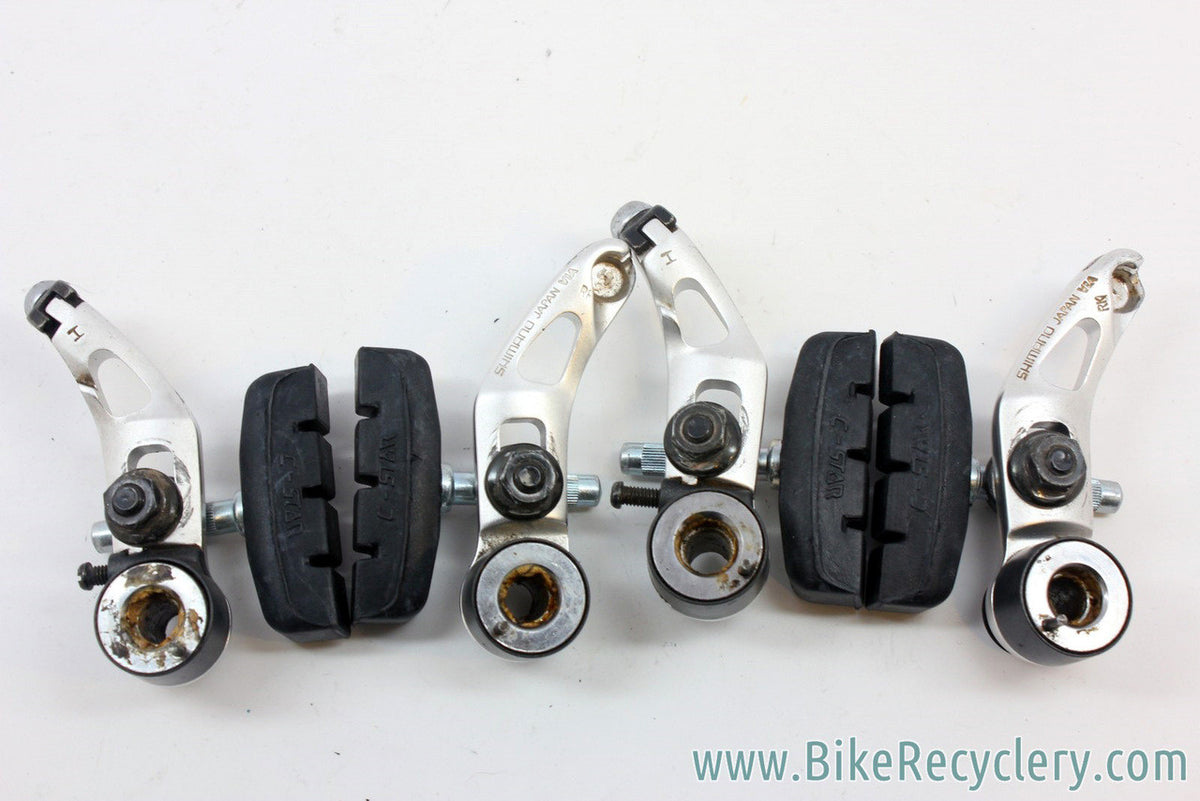 Shimano Deore XT BR-M737 Cantilever Brakeset: Complete, New Pads, EXC