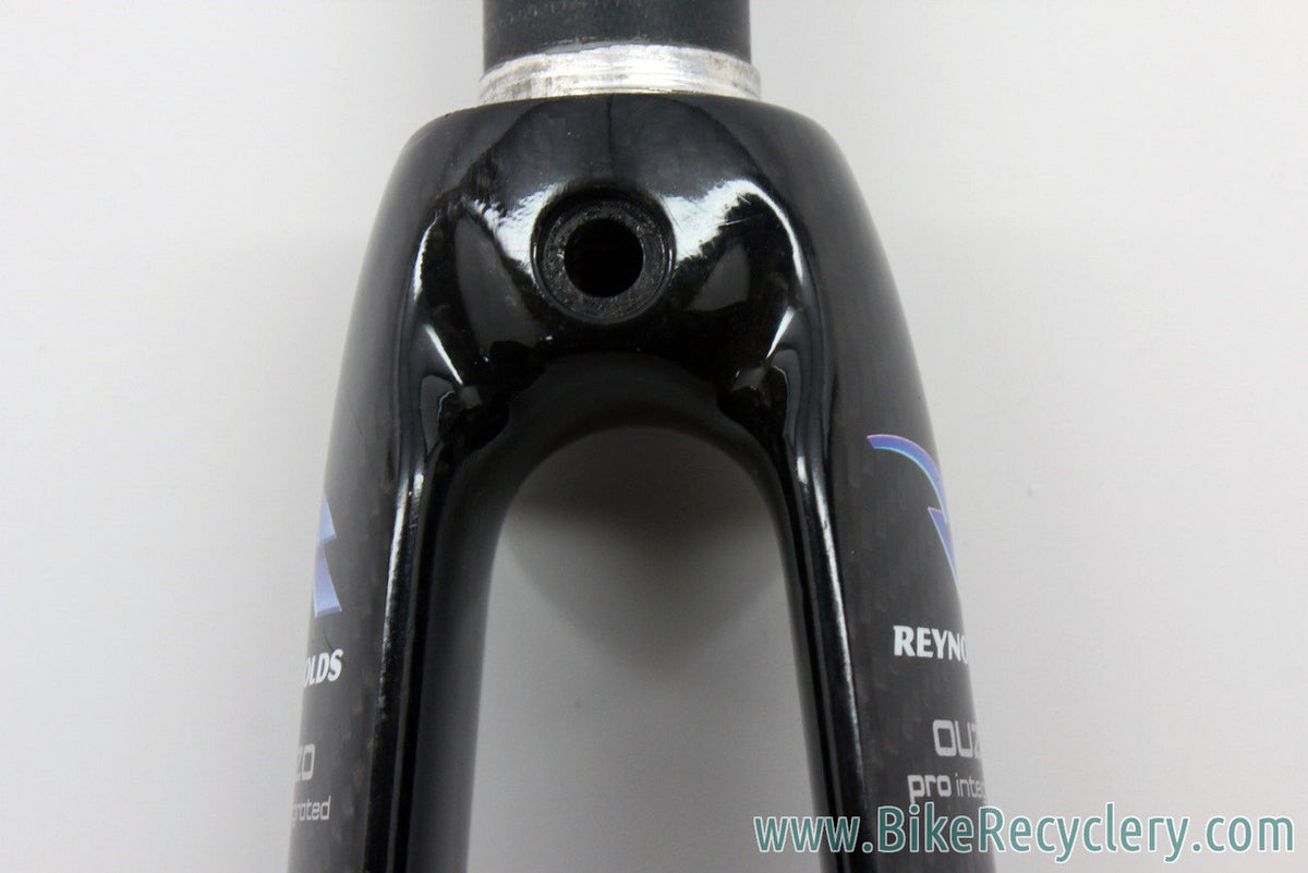 Reynolds Ouzo Pro Carbon Integrated Road Fork: Carbon Steerer - 1 1/8"  - Near Mint+