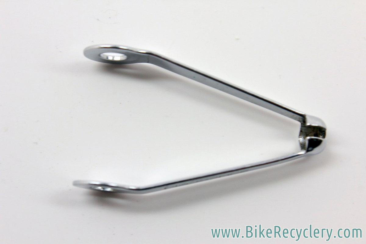 NOS DIA COMPE Rear Brake Cable Stop Hanger for Seatpost Binder: Chrome