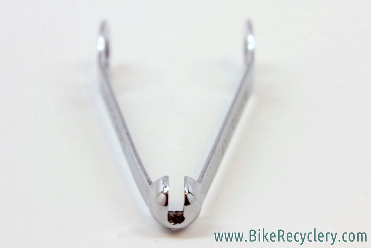 NOS DIA COMPE Rear Brake Cable Stop Hanger for Seatpost Binder: Chrome