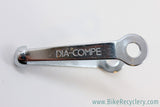NOS DIA COMPE Rear Brake Cable Stop Hanger for Seatpost Binder: Chrome