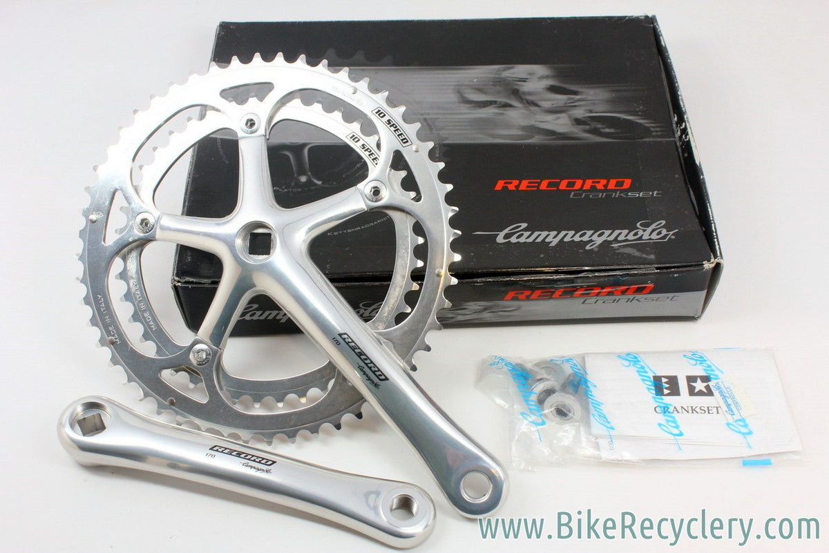 NIB/NOS Campagnolo Record 10 Speed Crankset: 170mm, 52/42t