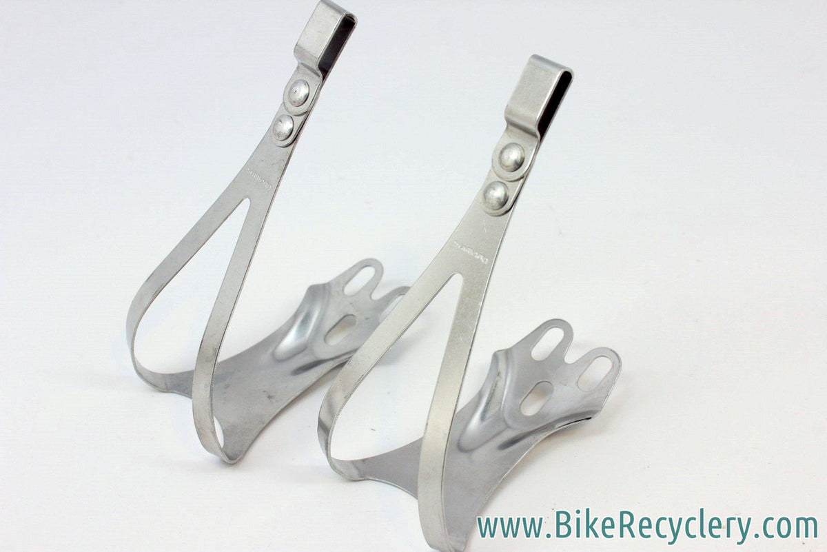 NIB/NOS Dura Ace AX PD-7200 Dyna Drive Pedals (DD): w/ Large Toe Clips & Cleats