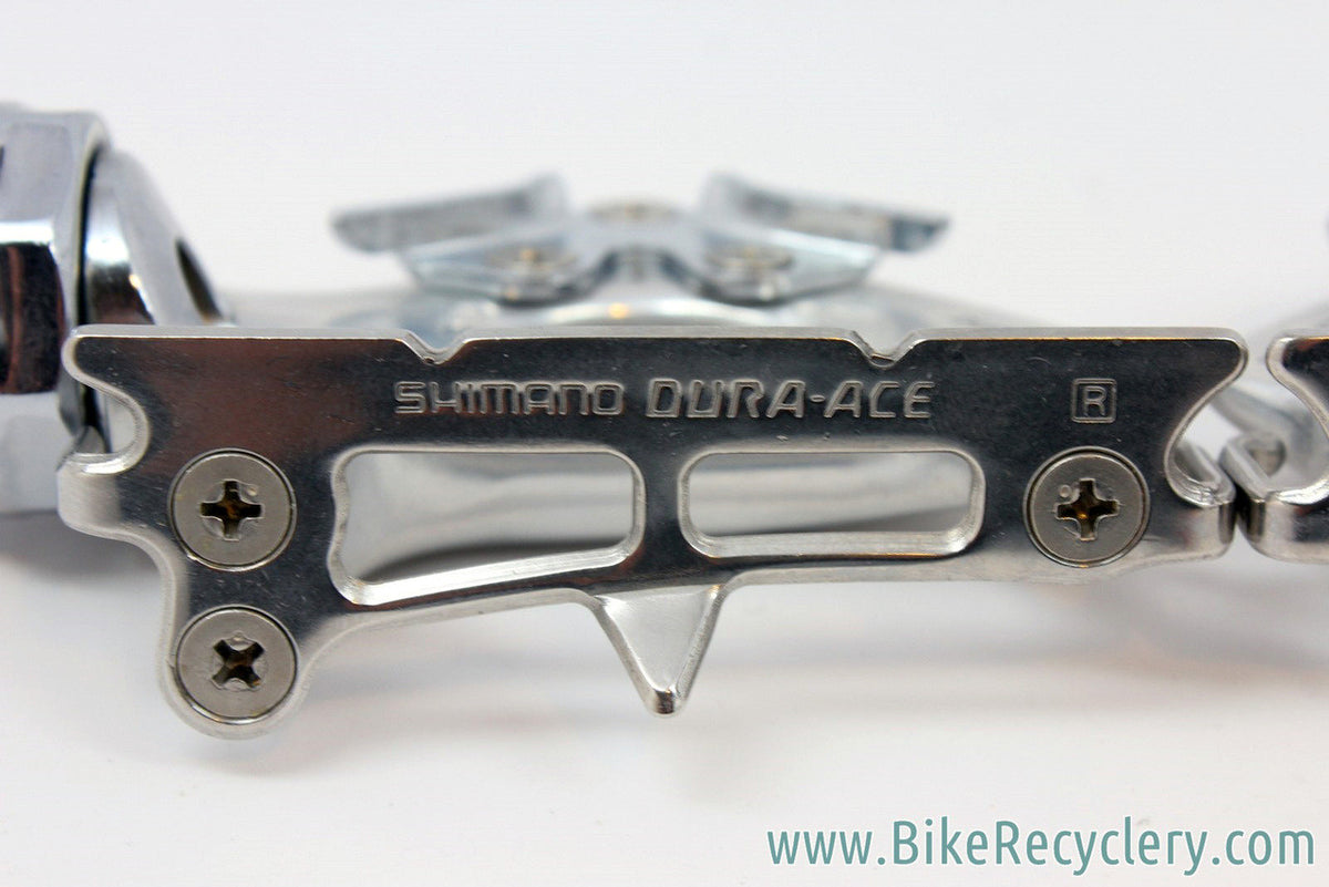 NIB/NOS Dura Ace AX PD-7200 Dyna Drive Pedals (DD): w/ Large Toe Clips & Cleats