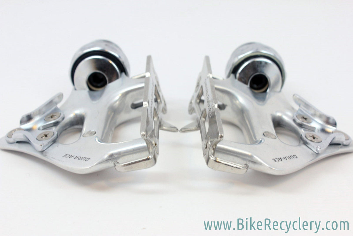 NIB/NOS Dura Ace AX PD-7200 Dyna Drive Pedals (DD): w/ Large Toe Clips & Cleats