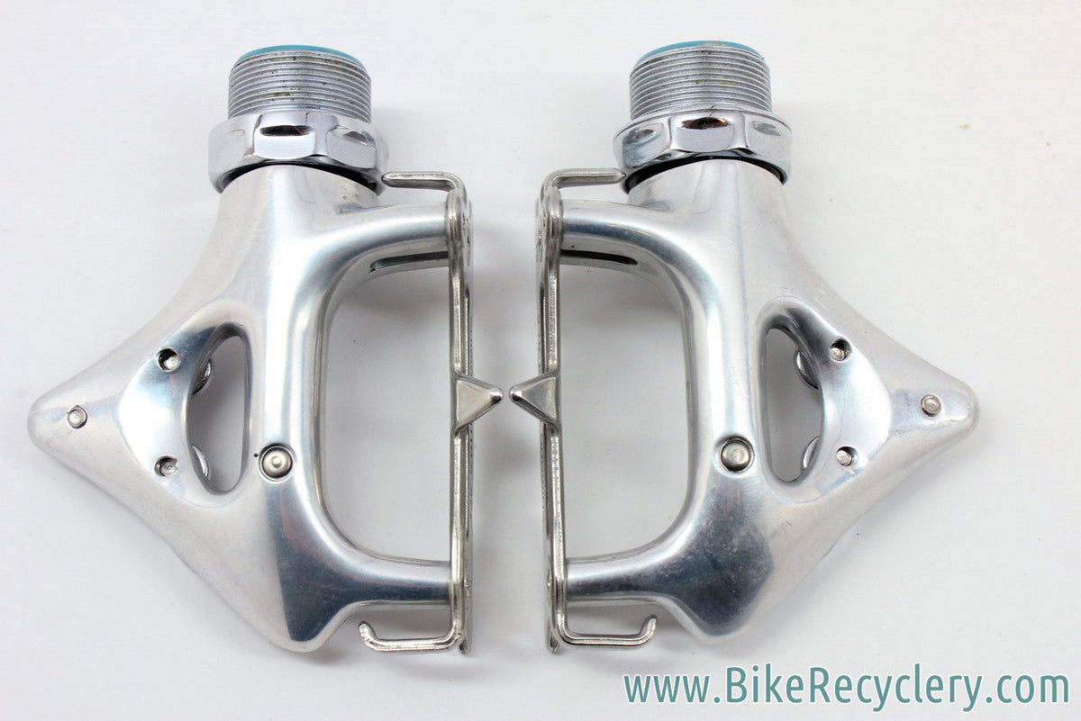 NIB/NOS Dura Ace AX PD-7200 Dyna Drive Pedals (DD): w/ Large Toe Clips & Cleats
