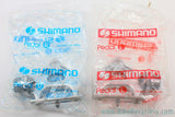NIB/NOS Dura Ace AX PD-7200 Dyna Drive Pedals (DD): w/ Large Toe Clips & Cleats