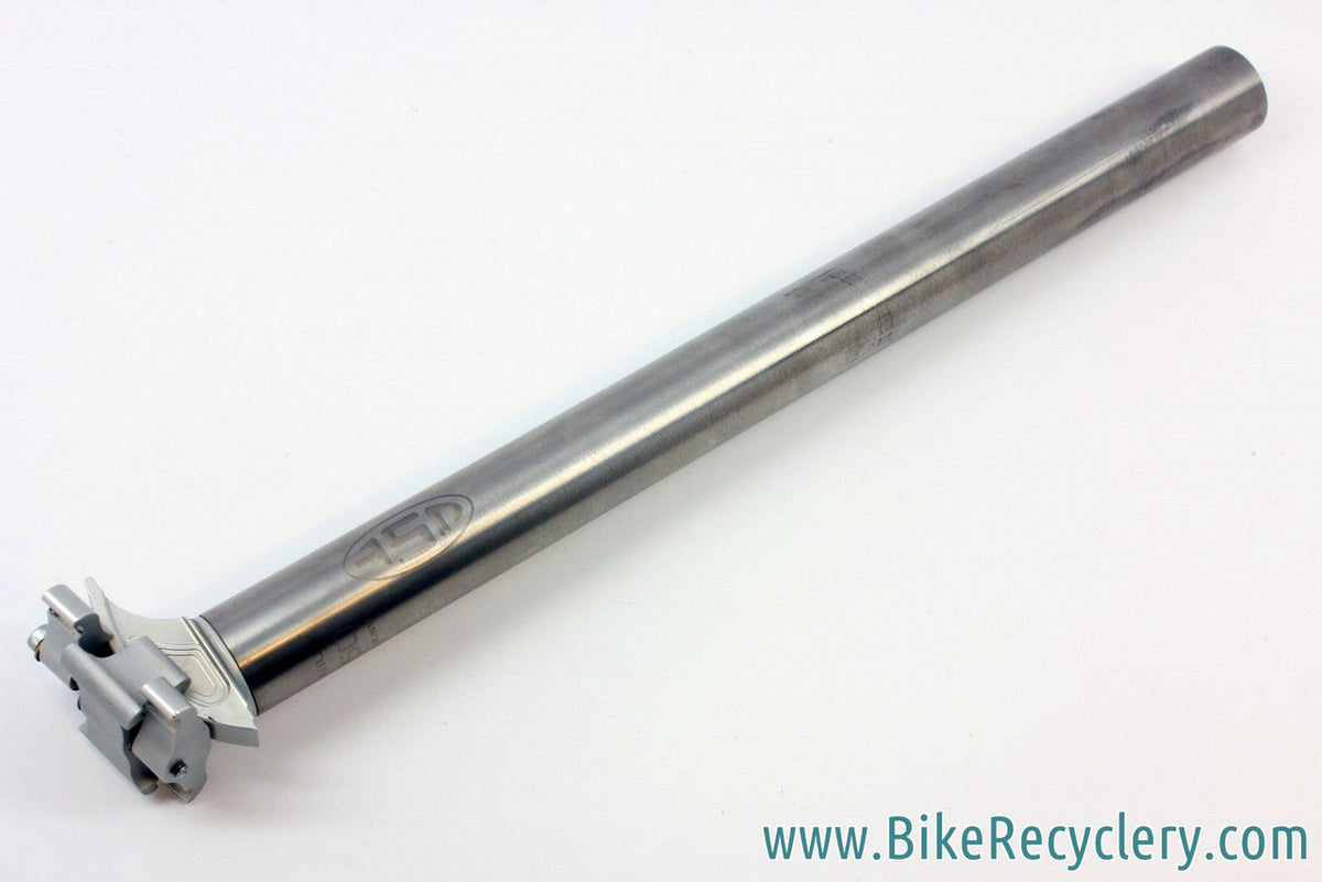 Vintage U.S.E. Alien Cyclops Titanium Seatpost: 27.2mm x 350mm, Near Mint