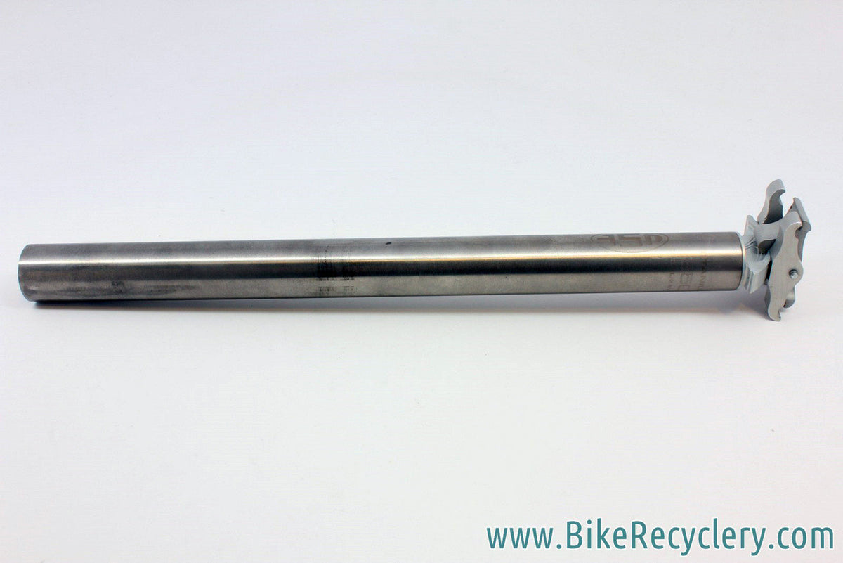 Vintage U.S.E. Alien Cyclops Titanium Seatpost: 27.2mm x 350mm, Near Mint