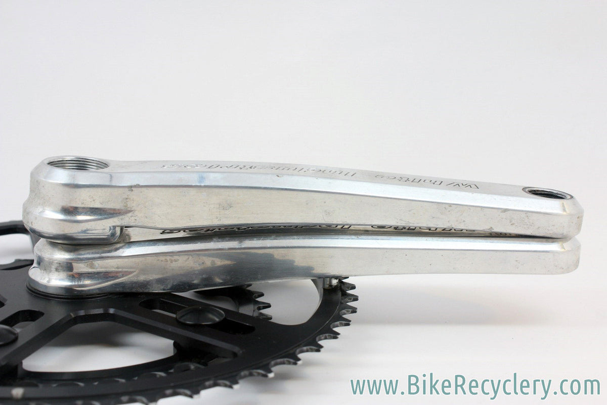 White Industries VBC Road Compact Crankset: 170mm, 50/34t, Polished