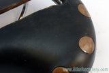 Vintage Brooks Professional Leather Saddle: Selle Anatomica Cutout, Brown, Large Brass Rivets 1970's, Near Mint