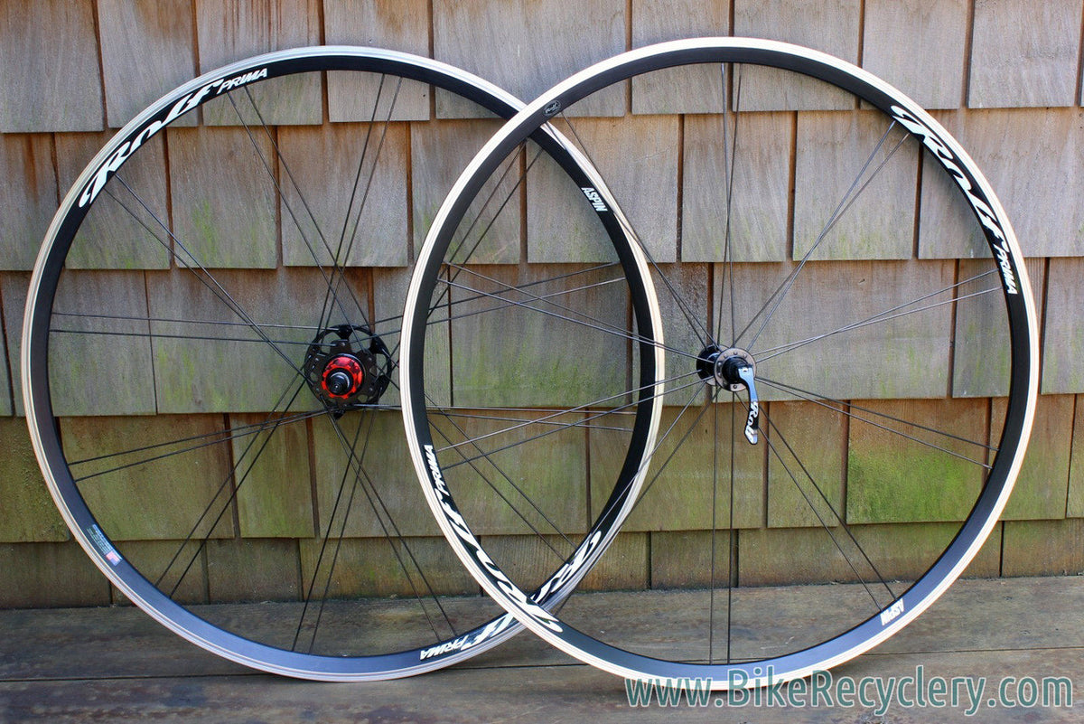 Rolf Prima Aspin Wheelset: 700c, 20/24H, Campagnolo 10/11 Speed <500 Miles MINT