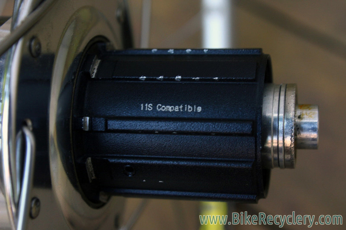 Powertap SL+ Carbon Wireless Rear Wheel: 11 Speed Shimano, Mavic Open Pro SUP, 28H