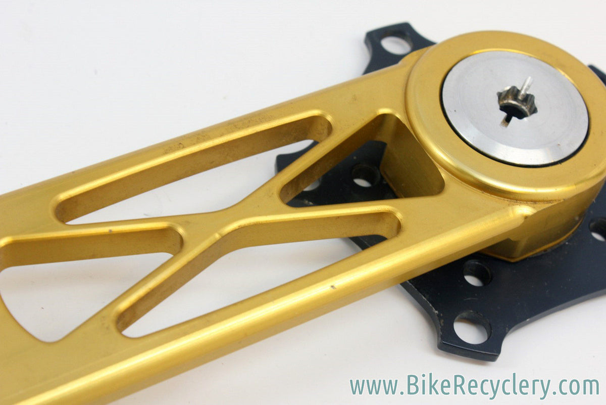PowerCranks X-Lite Crankset: Adjustable Length 165mm-182.5mm, Square Taper, Octalink, ISIS Adapters, Double & Triple 110mm BCD Spiders