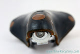Vintage Brooks Professional Leather Saddle: Selle Anatomica Cutout, Brown, Large Brass Rivets 1970's, Near Mint