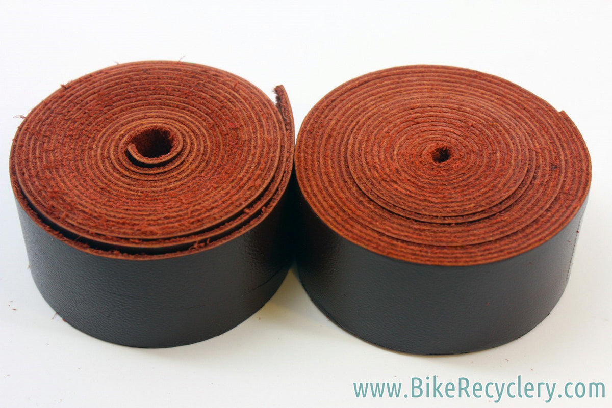 Selle Anatomica Watershed Leather Bar Tape: Dark Brown