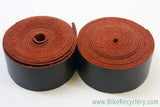 Selle Anatomica Watershed Leather Bar Tape: Dark Brown