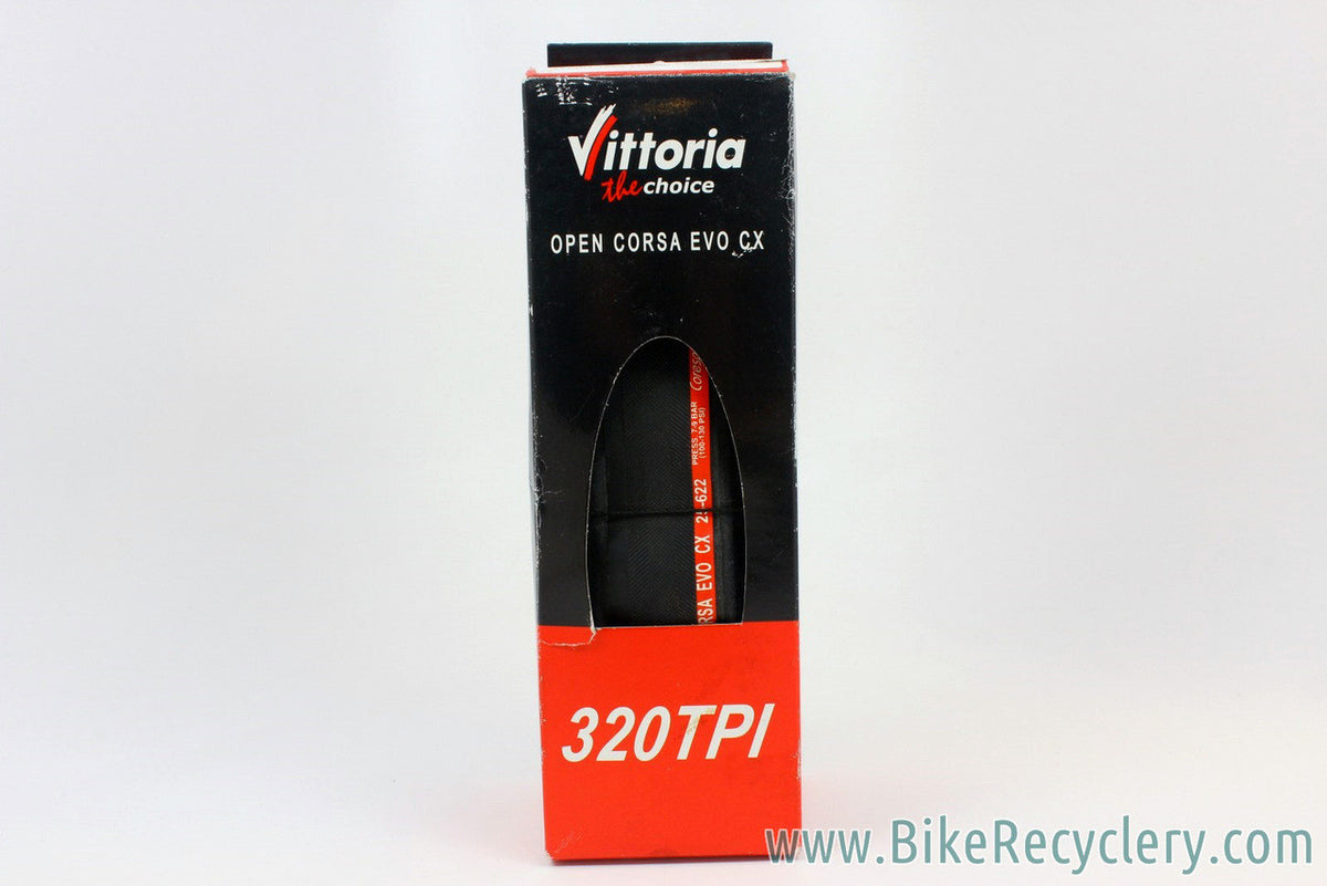 Vittoria Open Corsa Evo CX Road Tire: 320 TPI, 700x25c NEW