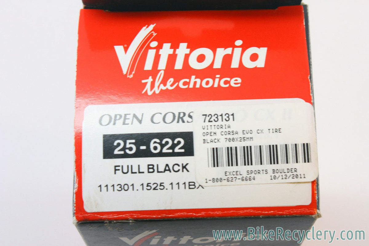 Vittoria Open Corsa Evo CX Road Tire: 320 TPI, 700x25c NEW
