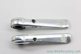 Rivendell Silver Downtube Shifters: Power Ratchet Retro Friction