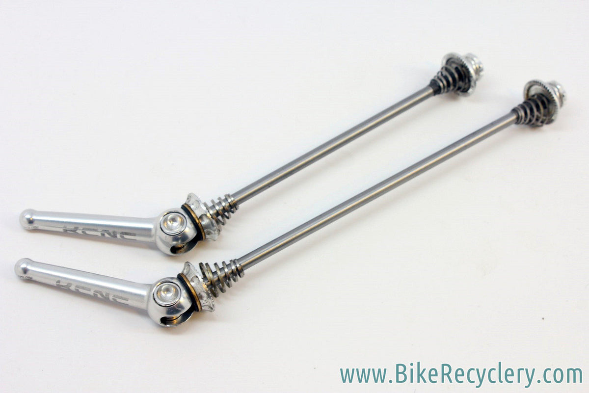 KCNC Z6 Titanium QR Skewers: Silver, EXC+