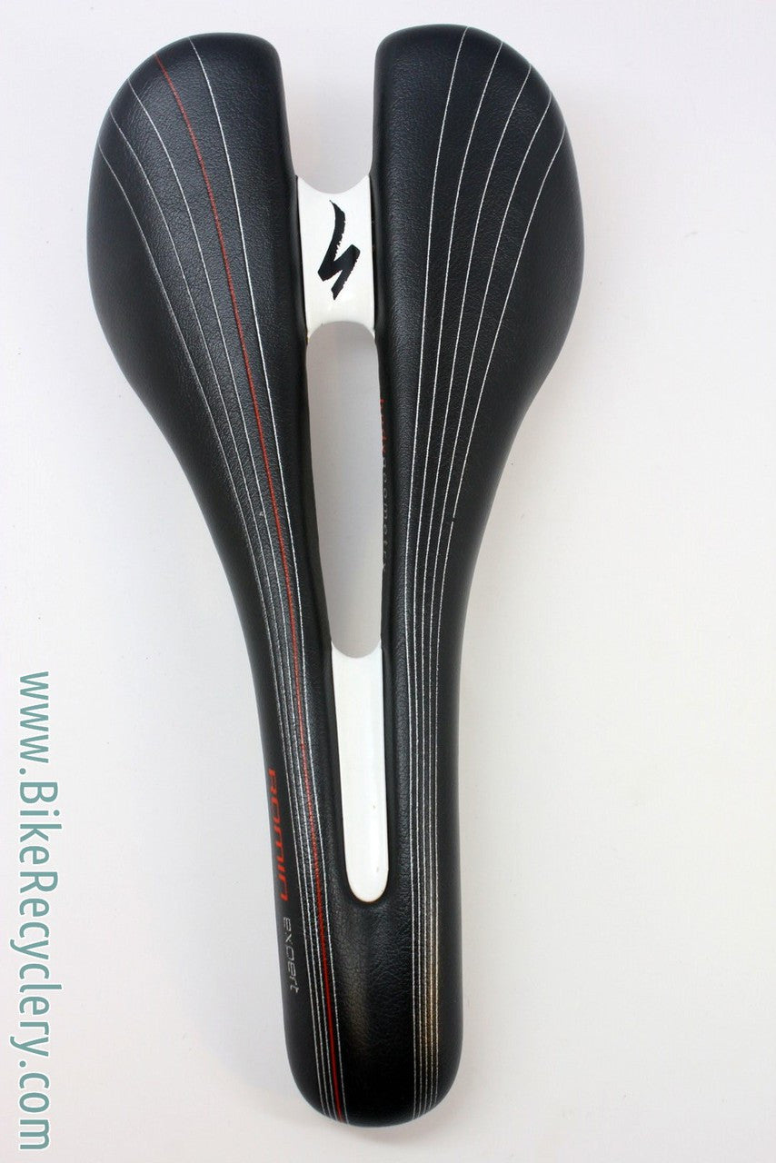 Specialized BG Romin Expert Ti Saddle: Black / Red, 130mm, 1st Gen, MINT ~20 Miles