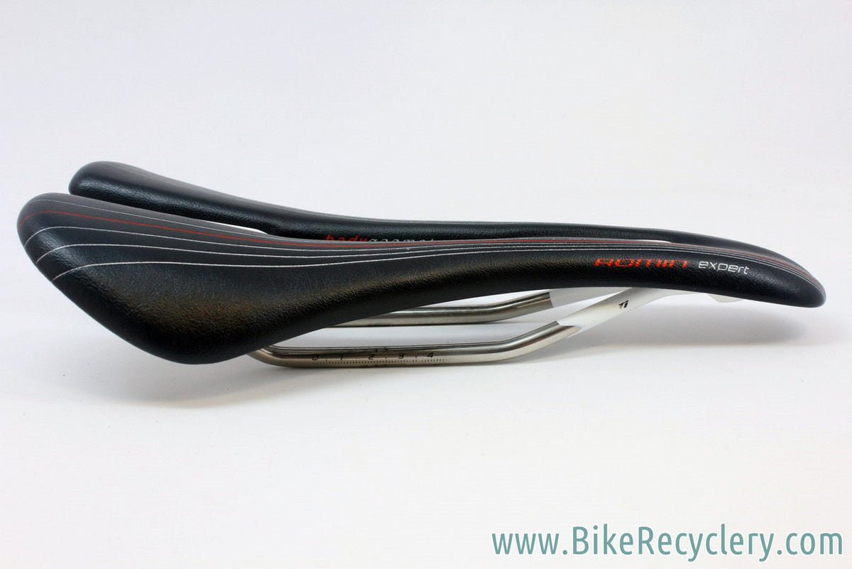 Specialized BG Romin Expert Ti Saddle: Black / Red, 130mm, 1st Gen, MINT ~20 Miles