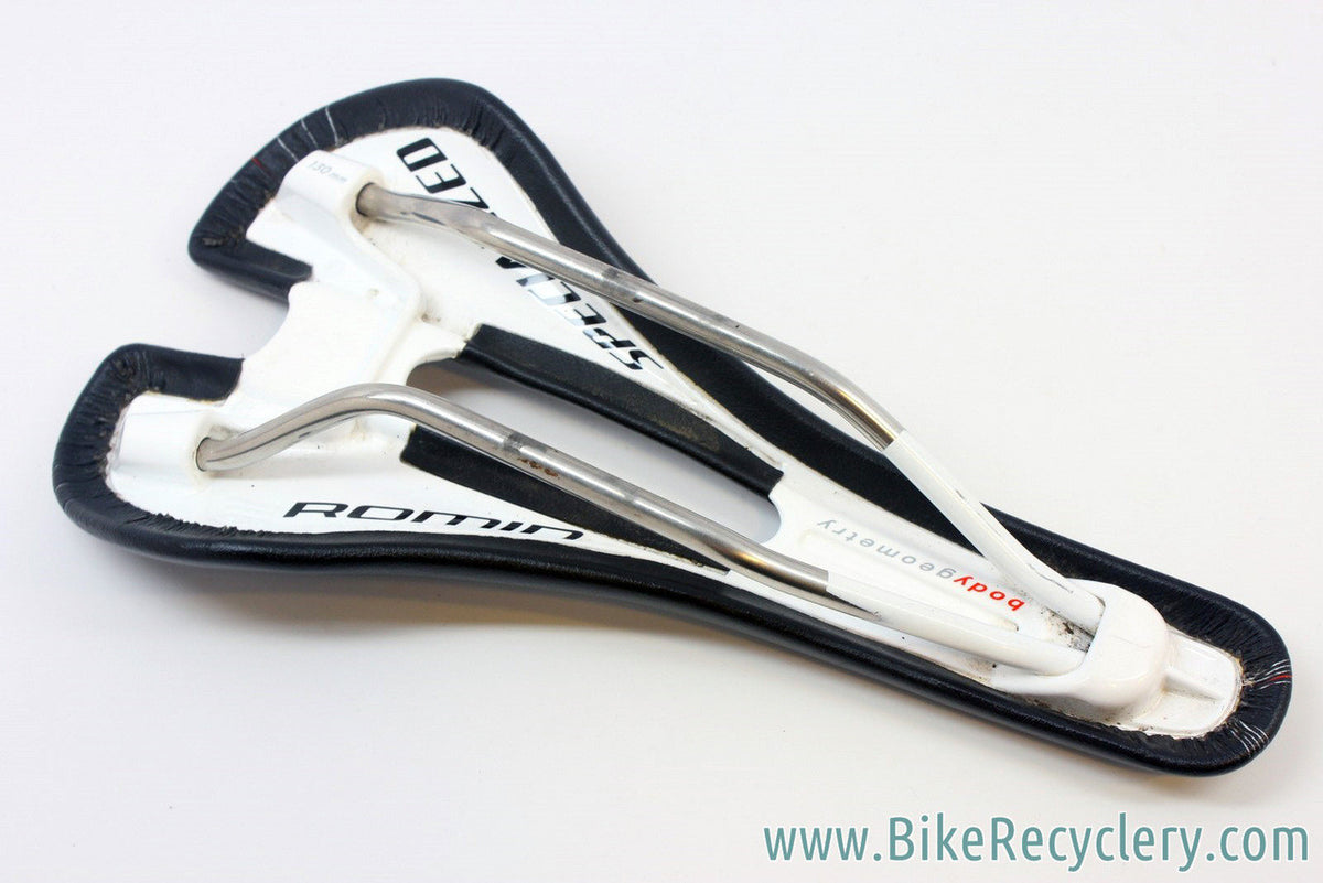 Specialized BG Romin Expert Ti Saddle: Black / Red, 130mm, 1st Gen, MINT ~20 Miles