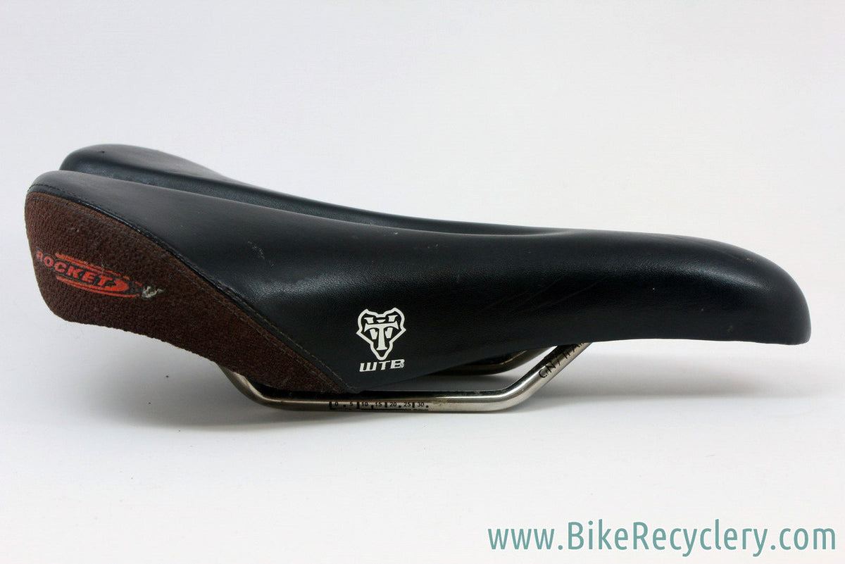 WTB Rocket V Titanium Saddle: Black, Kevlar Corners