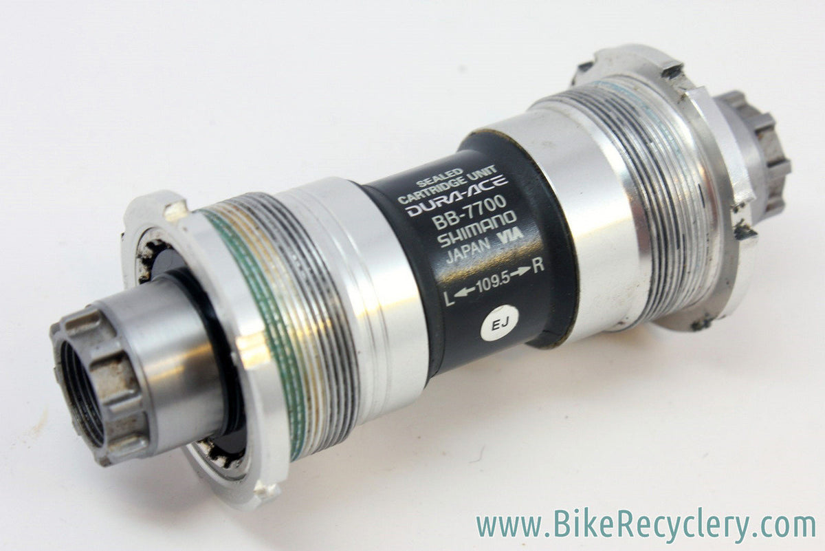 Shimano Dura Ace BB-7700 Bottom Bracket: 109.5mm x 70mm Italian, Mint / Take-off?