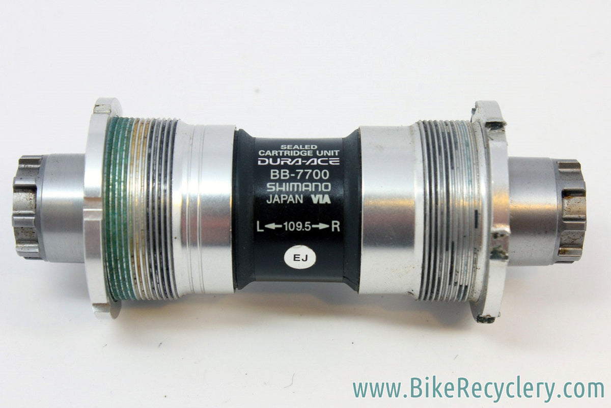 Shimano Dura Ace BB-7700 Bottom Bracket: 109.5mm x 70mm Italian, Mint / Take-off?