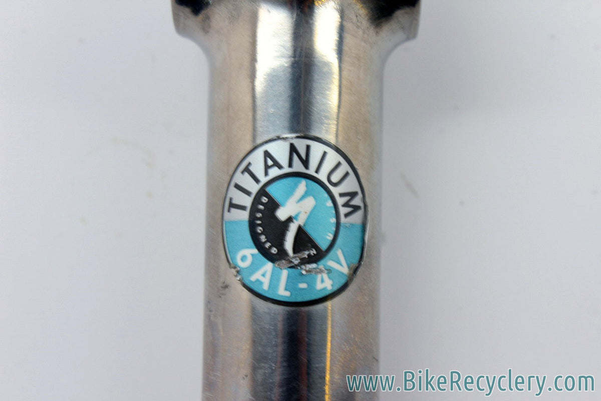 Vintage Specialized Titanium Threadless Stem: 1 1/8", 135mm x 25.4, 6/4 Ti
