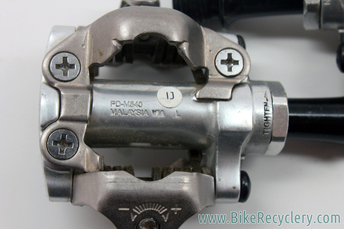 Shimano PD-M540 SPD Clipless Pedals: Near Mint