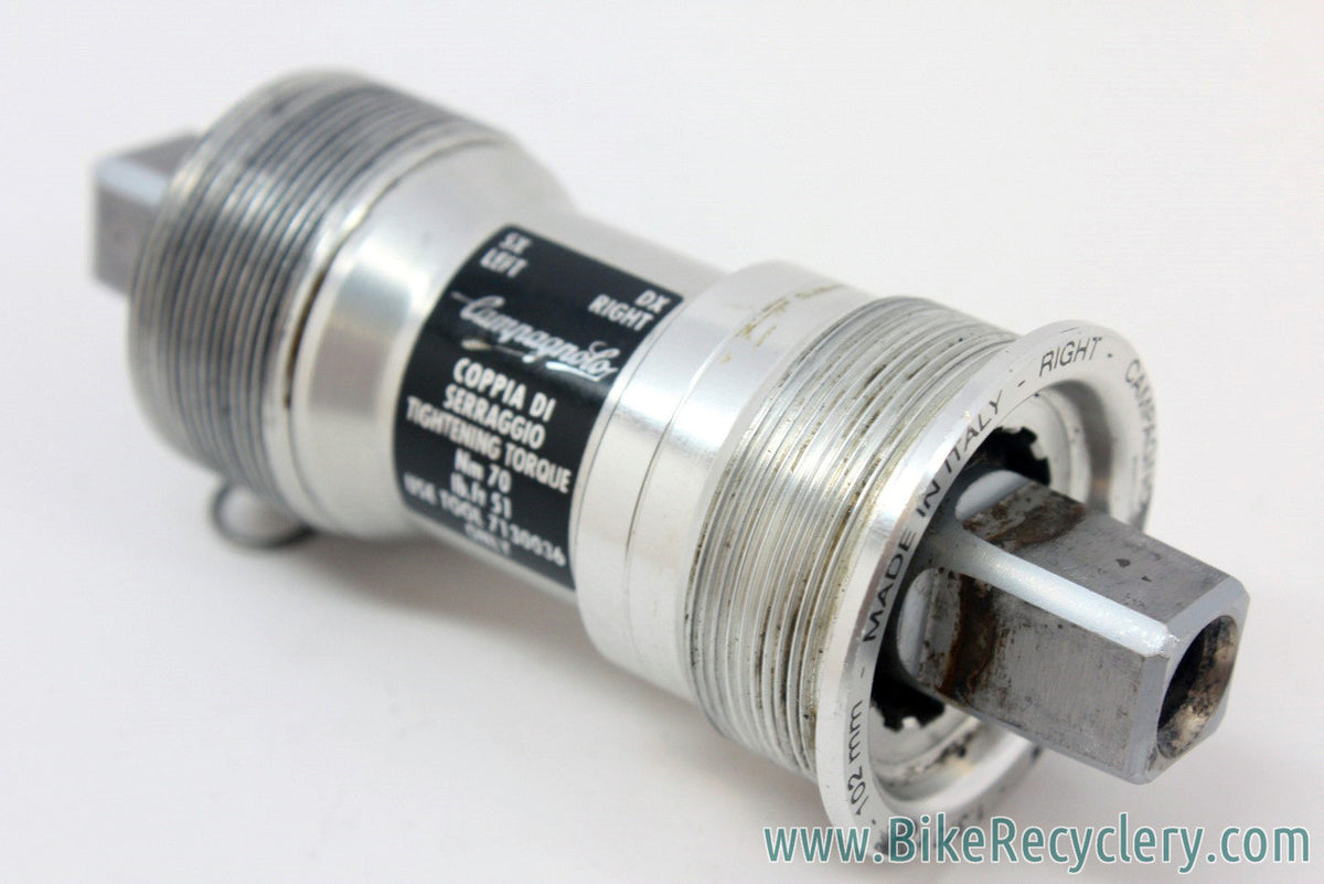 Vintage Campagnolo Chorus Square Taper Bottom Bracket: 102mm x 68mm English.