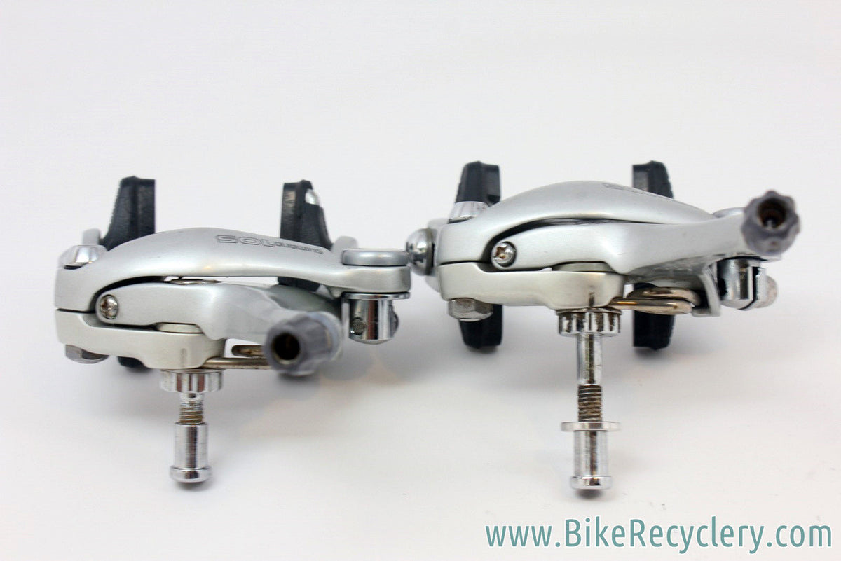 Vintage Shimano 105 Brakeset: Grey, from 7/8 Speed Group EXC