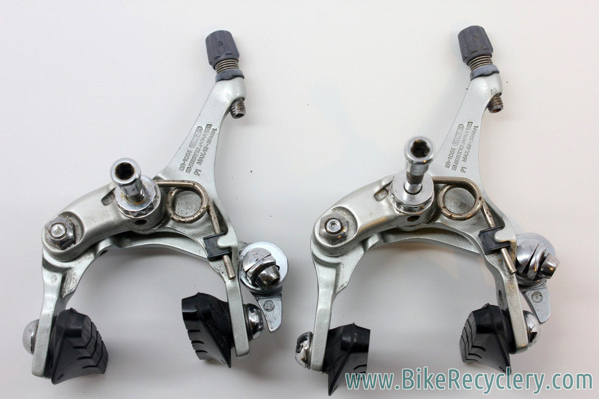 Vintage Shimano 105 Brakeset: Grey, from 7/8 Speed Group EXC