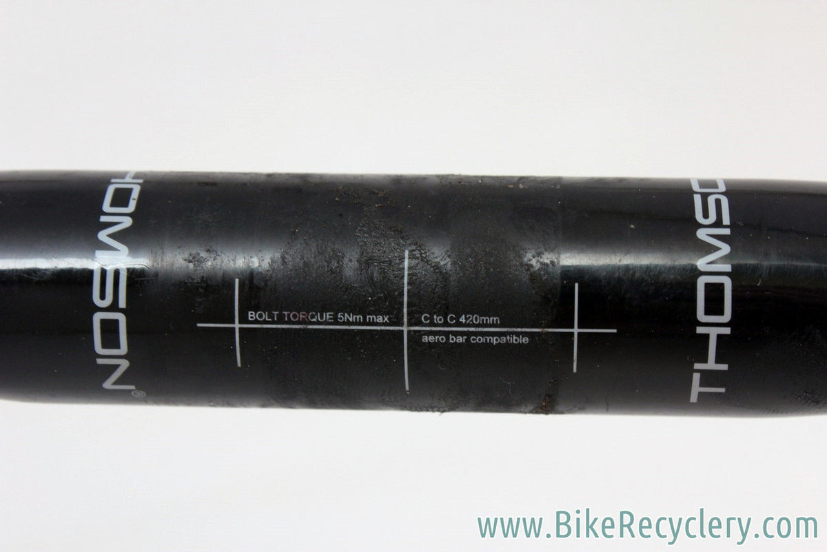 2016 Thomson Road Drop Carbon Handlebar: 42cm, HB-E106 MINT