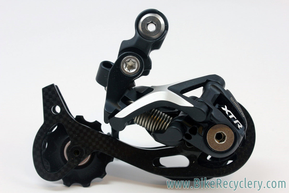 NEW Shimano XTR 9 Speed RD-M972 GS Rear Derailleur: Shadow, Carbon Mid Cage