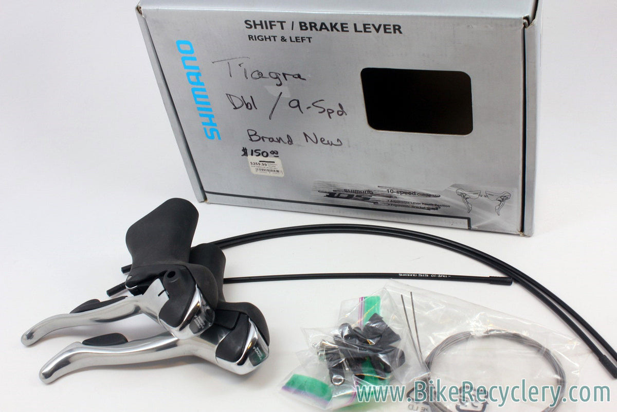 NEW Shimano Tiagra 9 Speed STi Shifters: Double, ST-4501