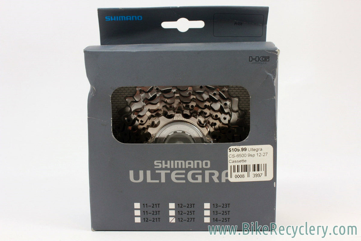 NEW Shimano Ultegra CS-6500 9-Speed Cassette: 12-27T