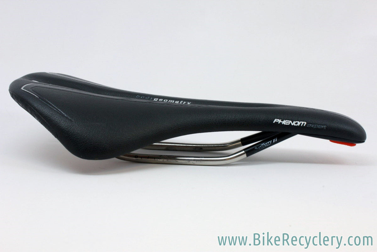 NEW Specialized Phenom Expert Ti Saddle: Black, 143mm, Hollow Titanium