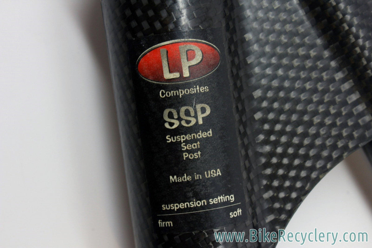 LP Composites SSP Suspension Seatpost: 1990's - Carbon - 25.8mm - Bizarre & RARE!