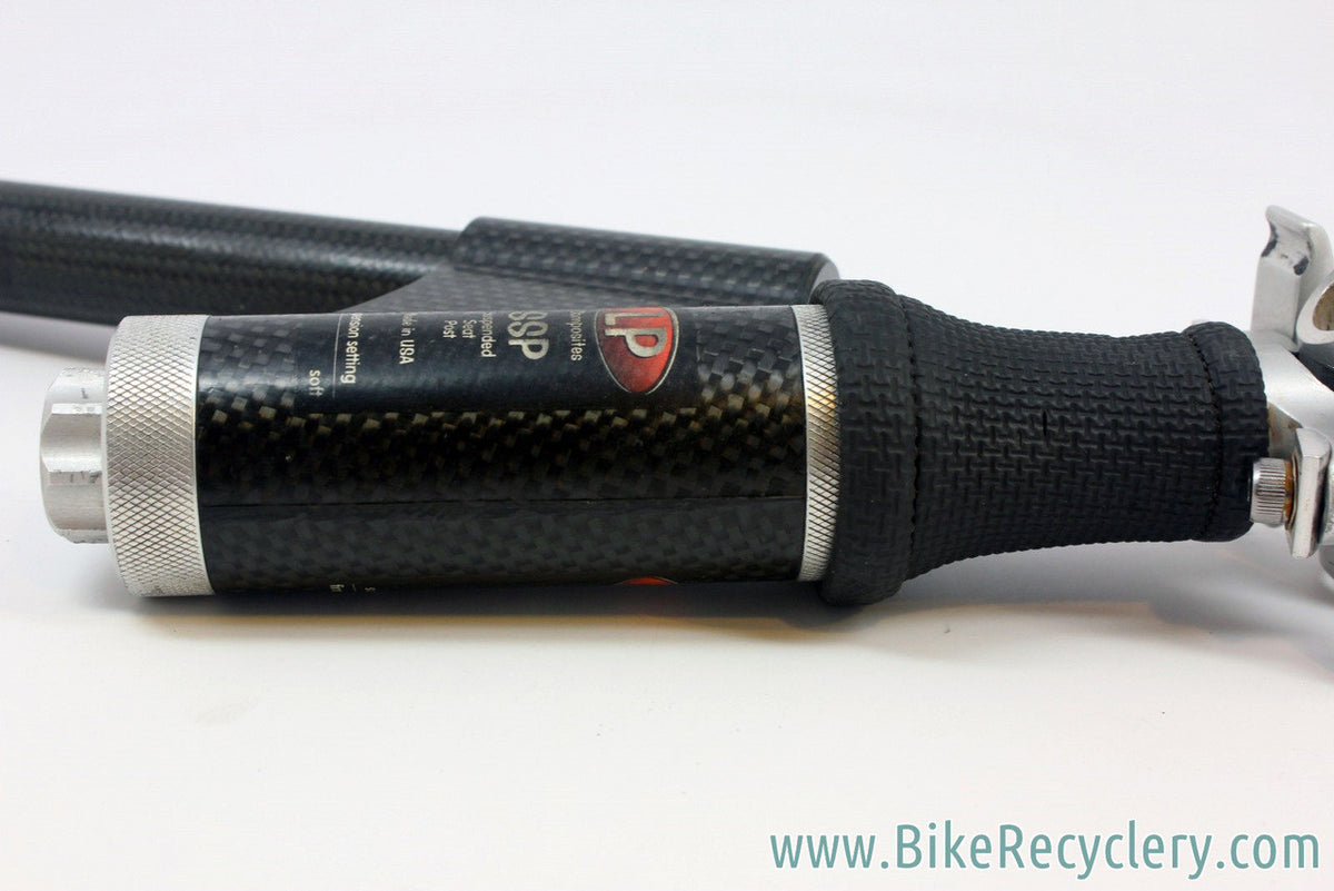 LP Composites SSP Suspension Seatpost: 1990's, Carbon, 25.8mm, Bizarre & RARE!