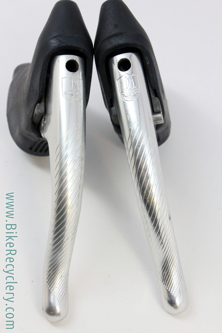 Campagnolo Chorus / Athena Brake Levers: Black Hoods, Lever Holes, Mid 1990's