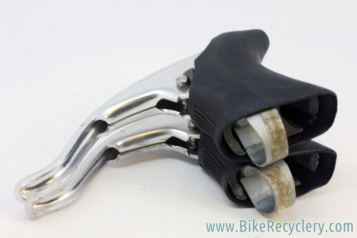 Campagnolo Chorus / Athena Brake Levers: Black Hoods, Lever Holes, Mid 1990's