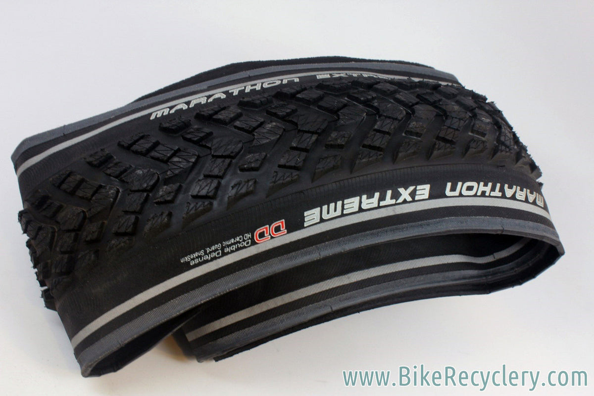 NEW Schwalbe Marathon Extreme DD 26" x 2.25" Tires: Folding, SnakeSkin, Adventure Touring (Pair)