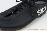 Sidi Touring / Track Platform Shoes: Leather, Lace Up, For Toe Clips, Size 40 EU / 9 US Womens