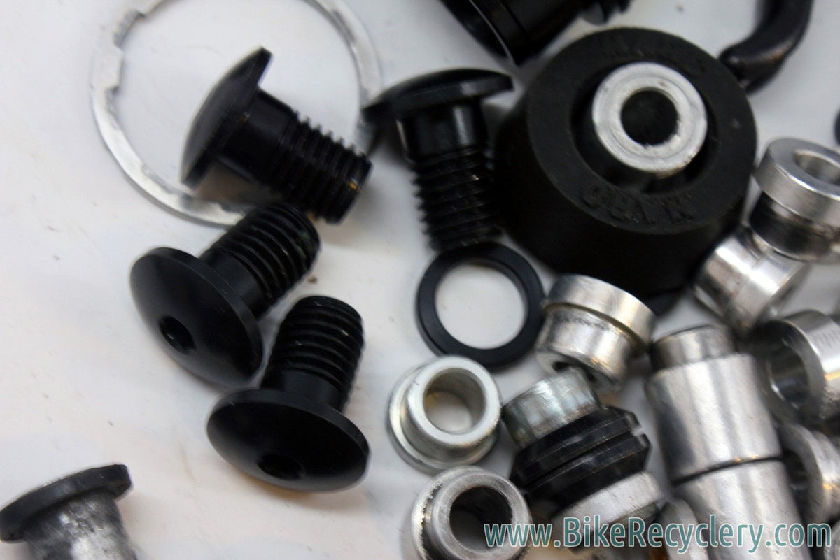 HUGE DH Hardware Lot: Disc Brake, Hub, Chain Guide, Springs, etc